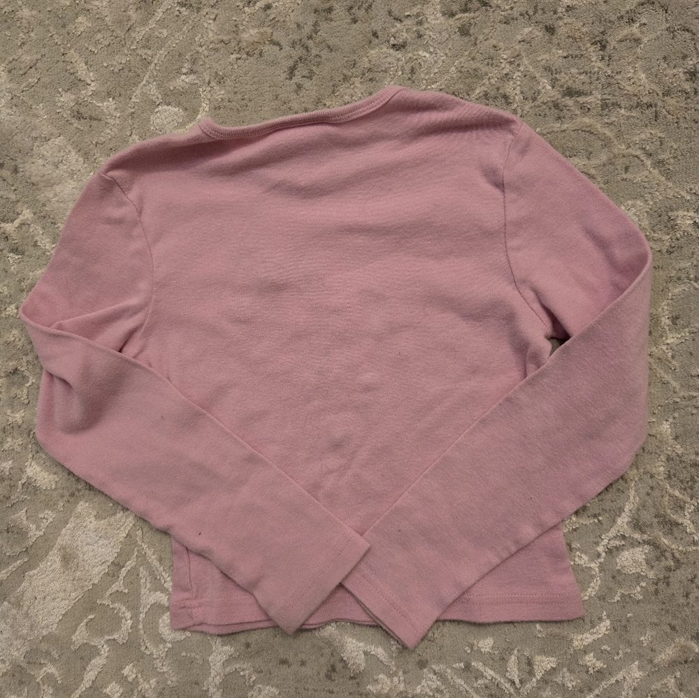 Vintage Y2k Zana-Di Embroidered Flowers Long Sleeved Shirt - Picture 4 of 5